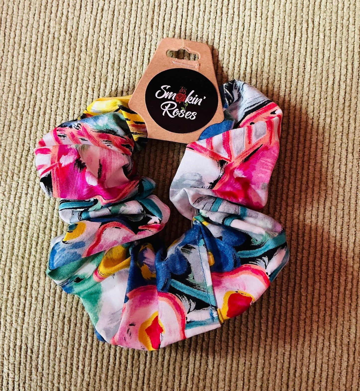 Handmade Vintage Fabric Scrunchies