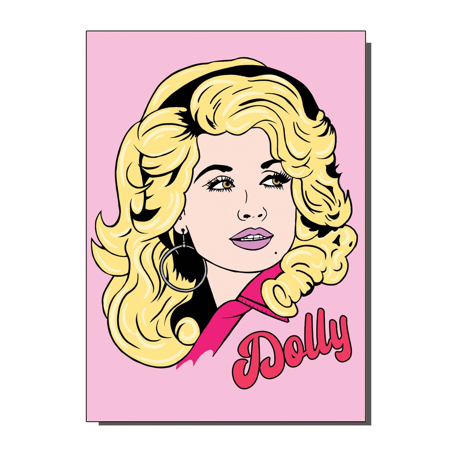 BYG090 Dolly Greetings Card