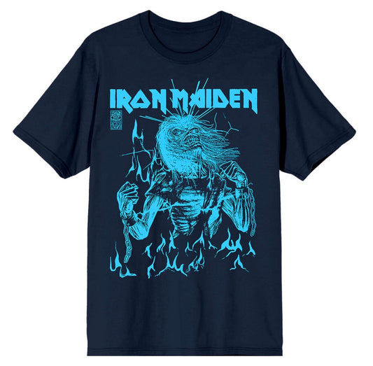 Blue Iron Maiden Band Top