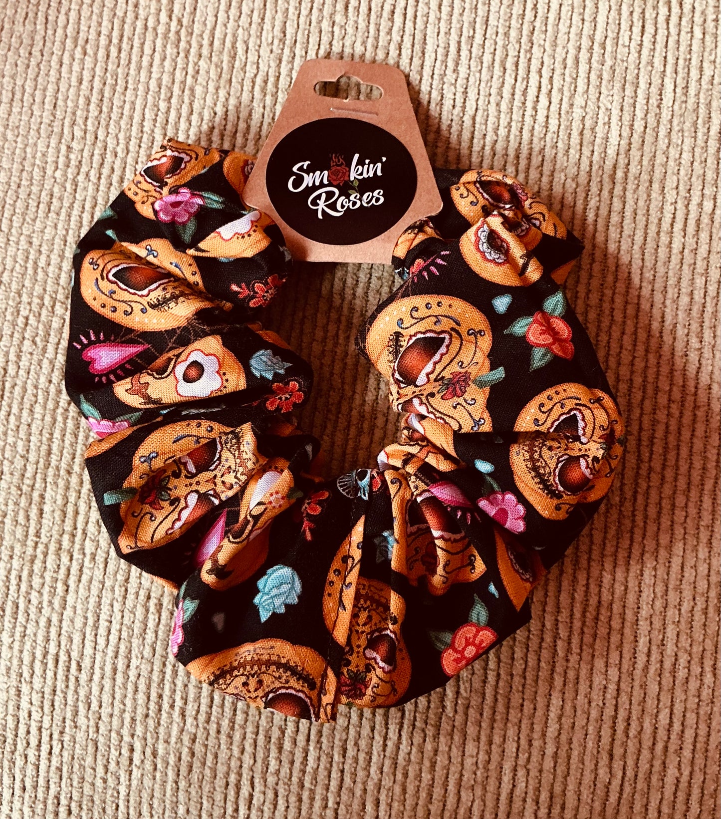 Handmade Vintage Fabric Scrunchies