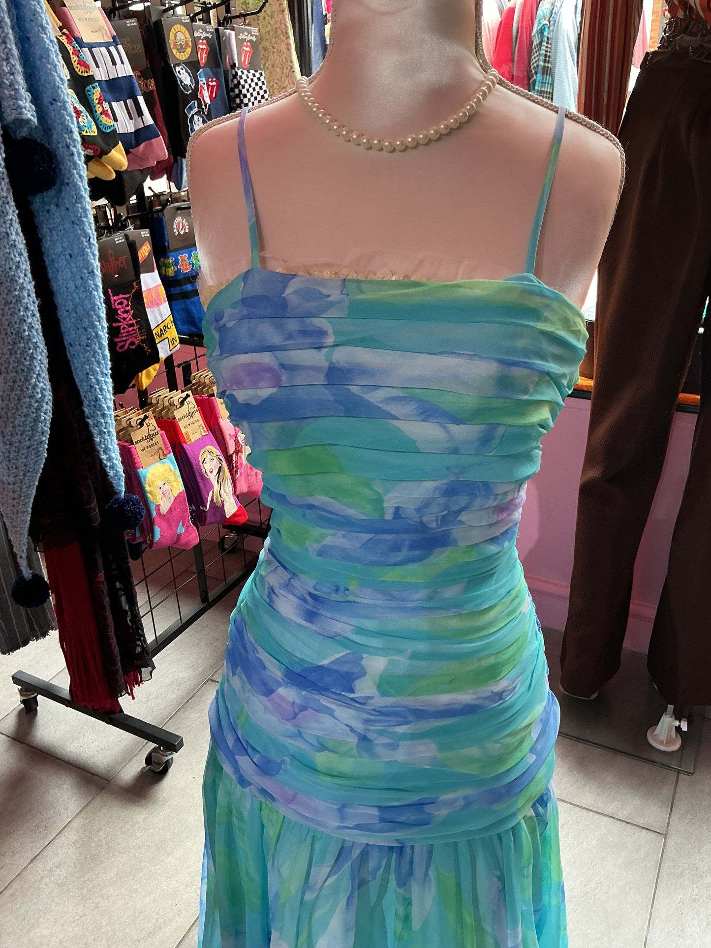 90s Vintage Parigi Formalwear Dress