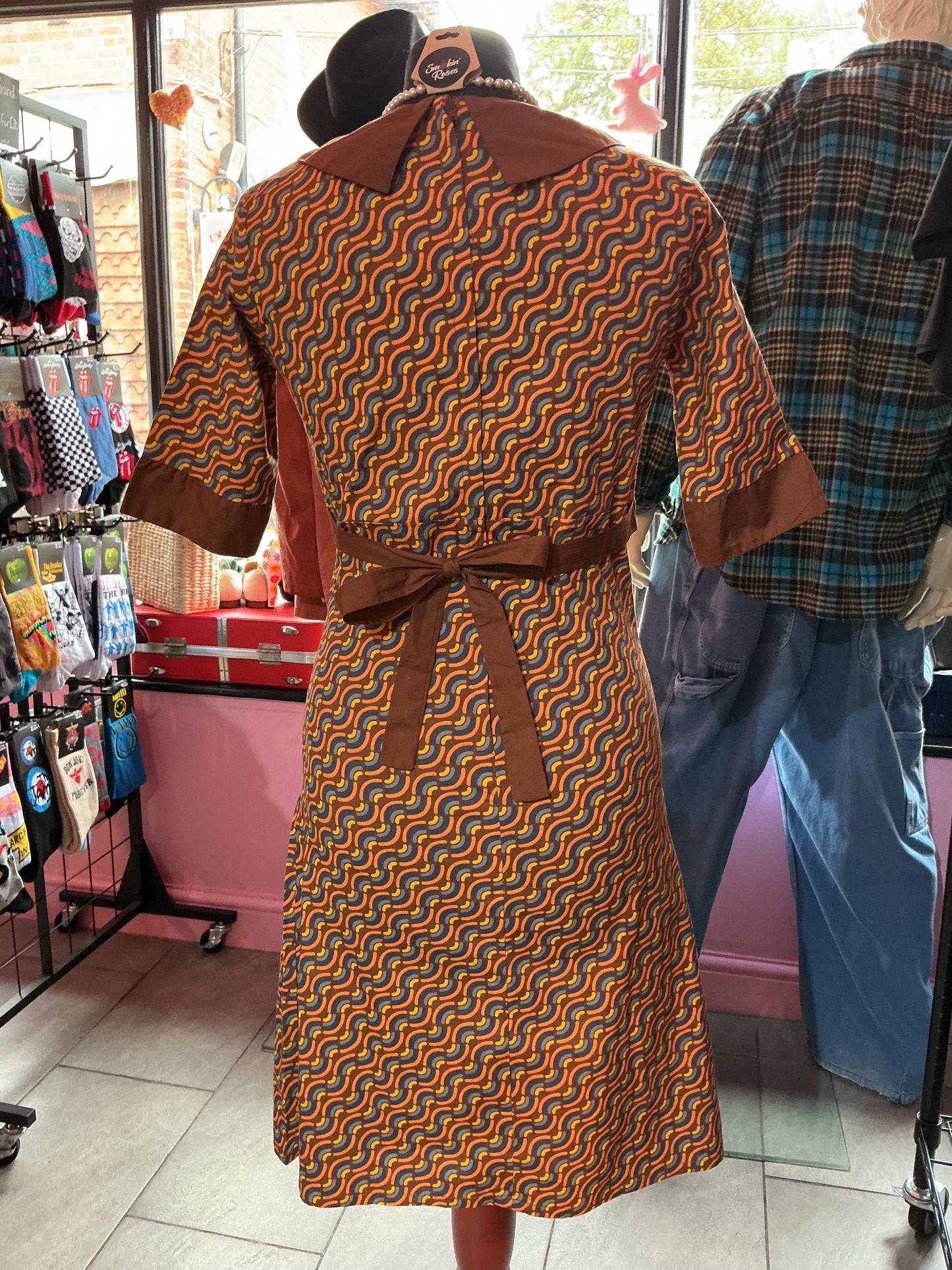 Madcap Mod Style 60s Shift Dress