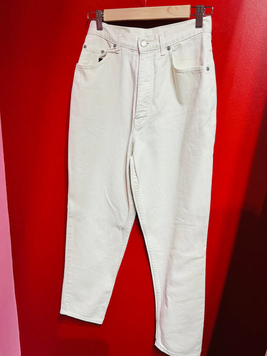 White Denim 1990s Vintage St Michael Straight Leg Jeans