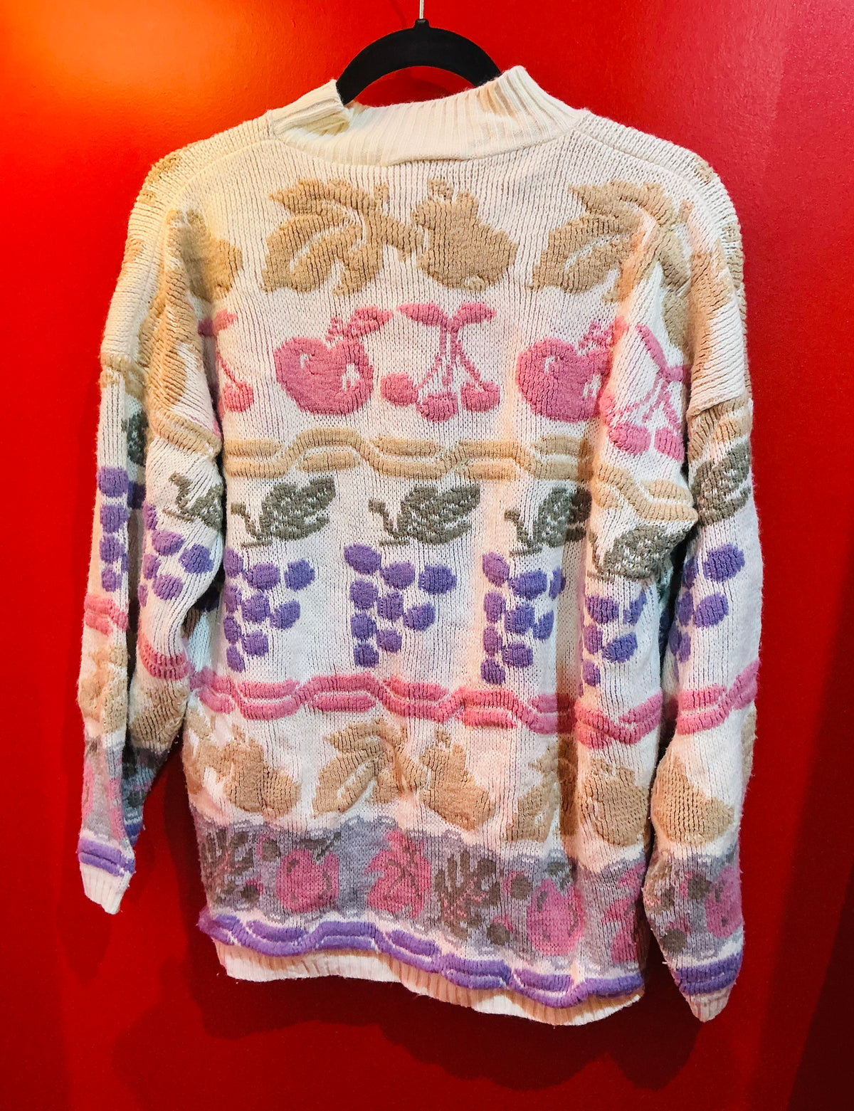 1980’s vintage fruit salad jumper