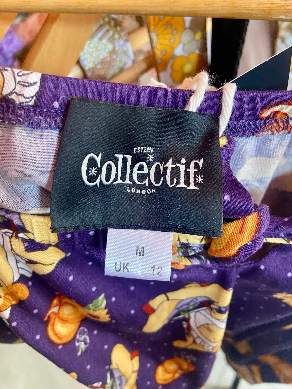 Collectif Pin Up & Pumpkin Patterned Top