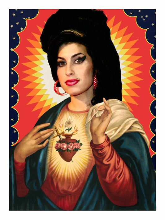 Sacred Heart of Amy Wall Print