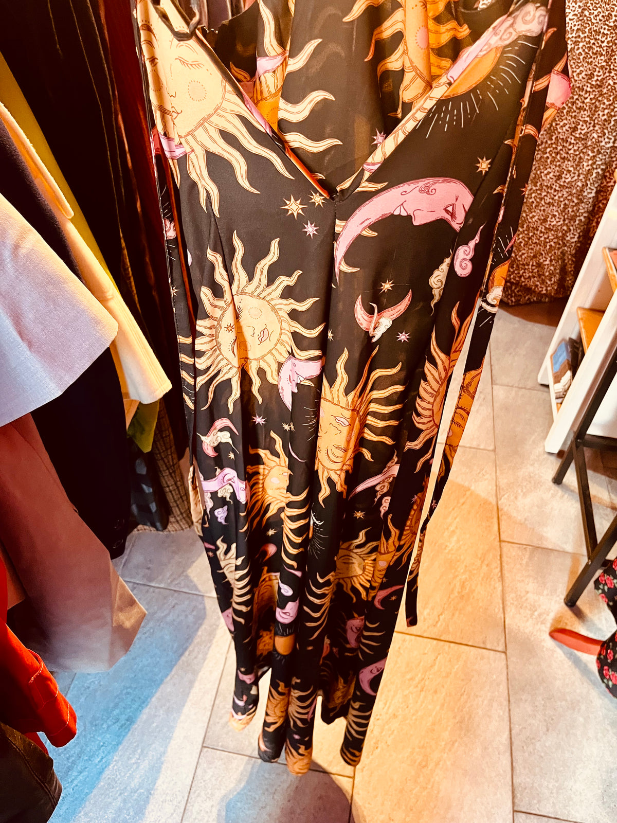 Celestial Sun and Moon Cosmic Drifters Jumpsuit