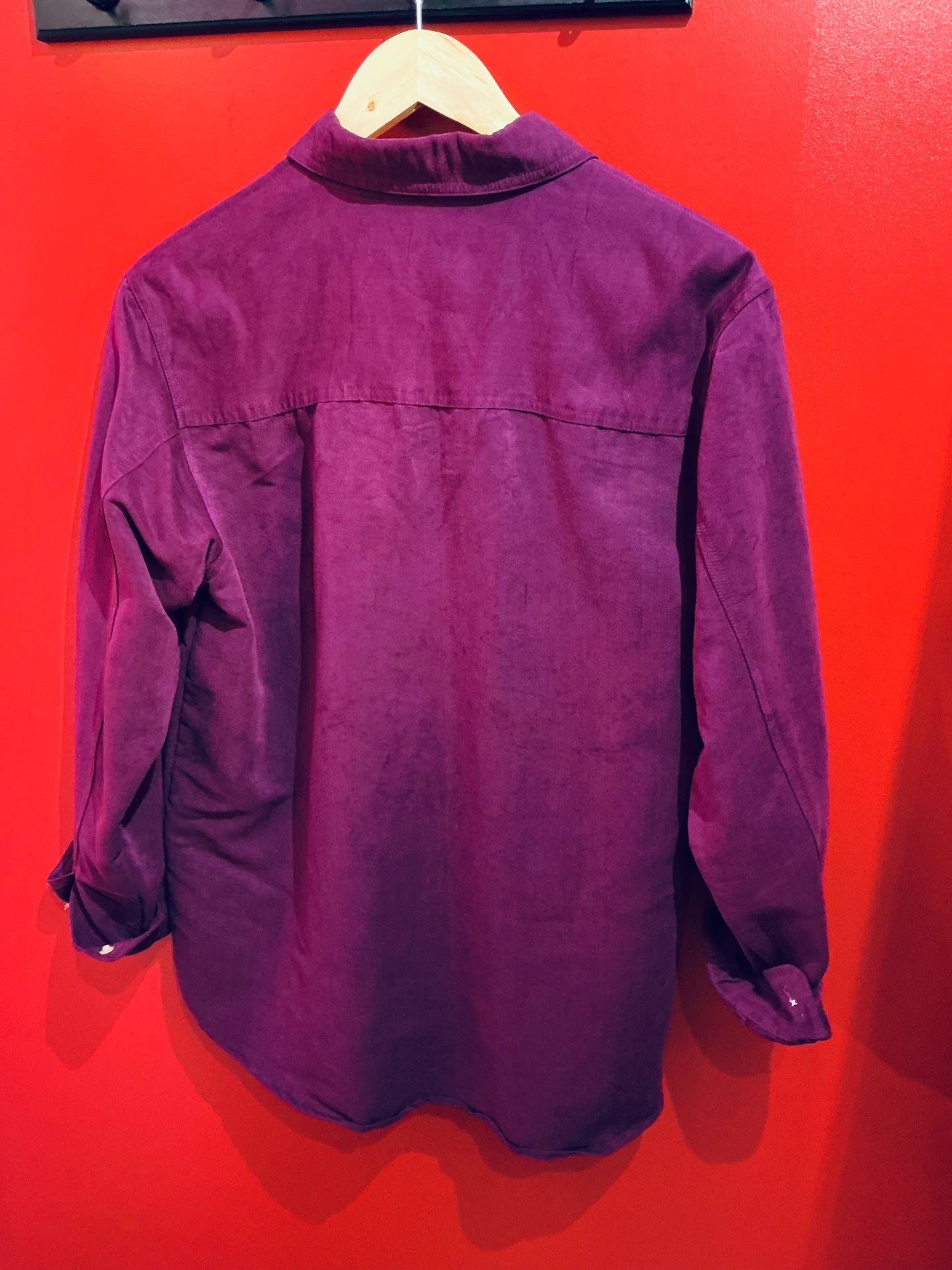 1990s Vintage Richards Purple Shirt