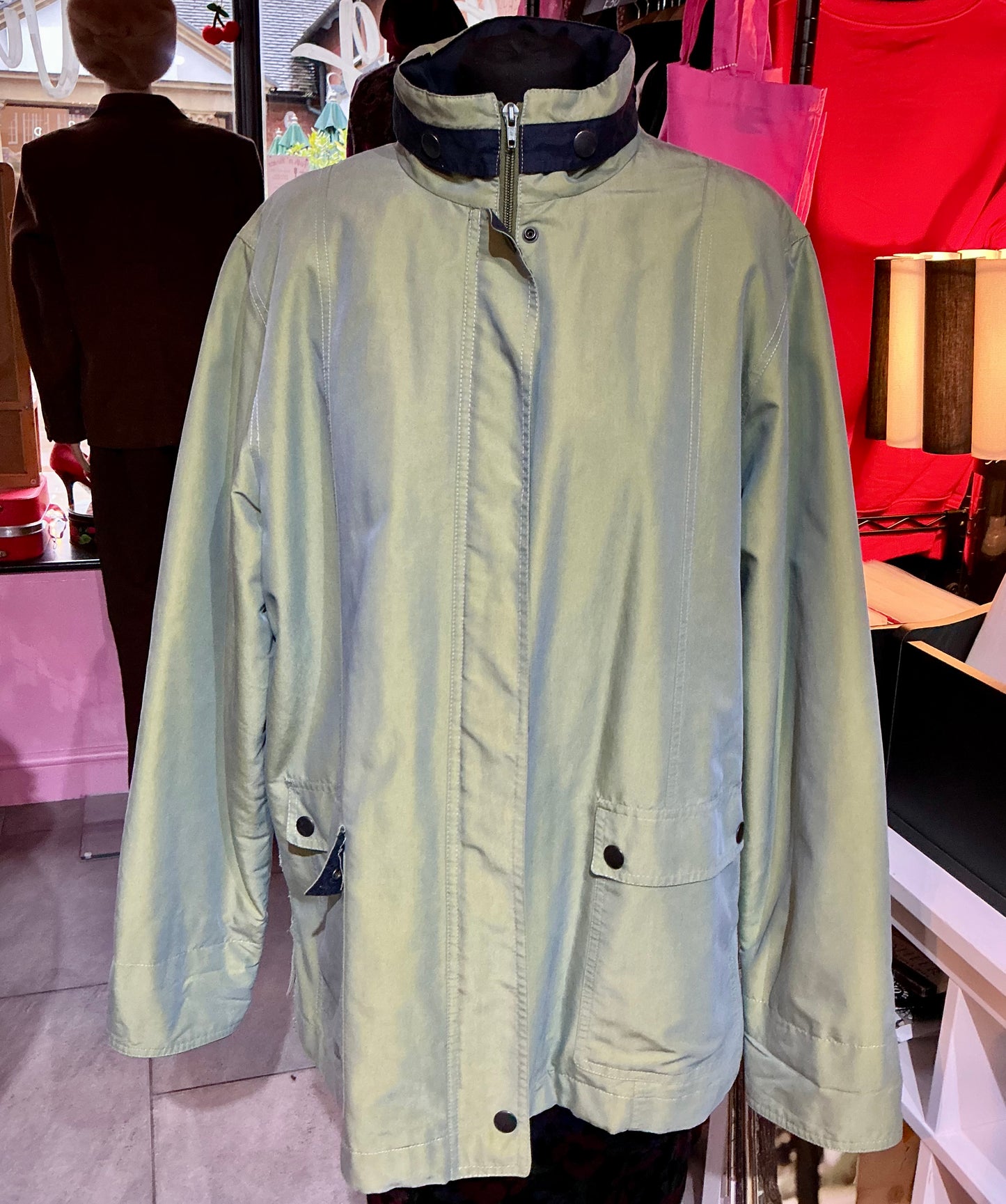 1990s Vintage Green Bomber Jacket