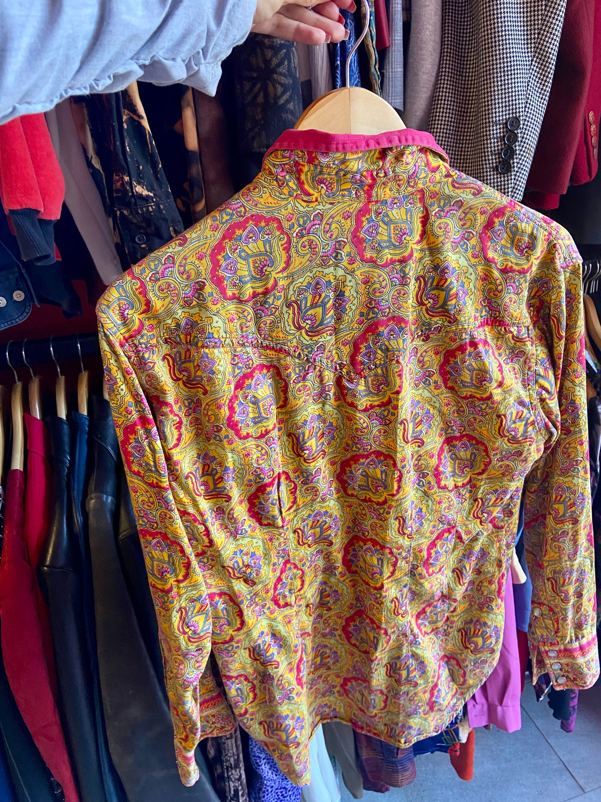 Paisley Print Shirt
