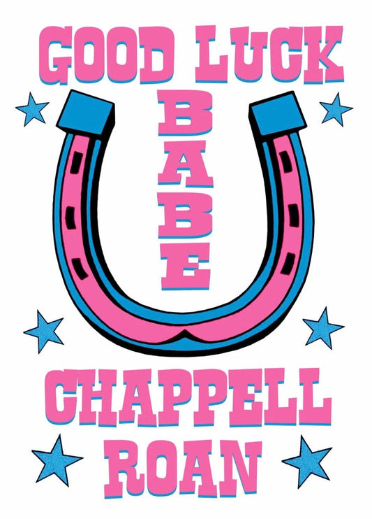 Good Luck Babe Chappell Roan Wall Print