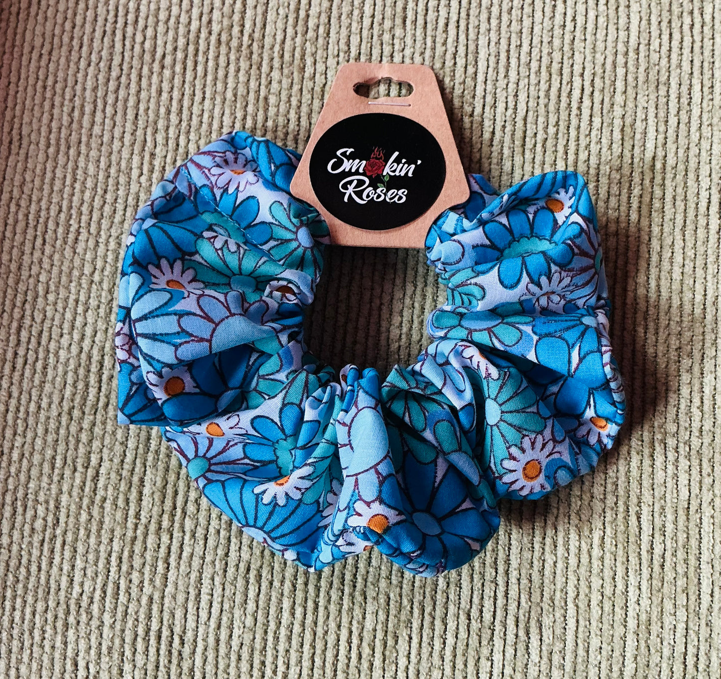 Handmade Vintage Fabric Scrunchies