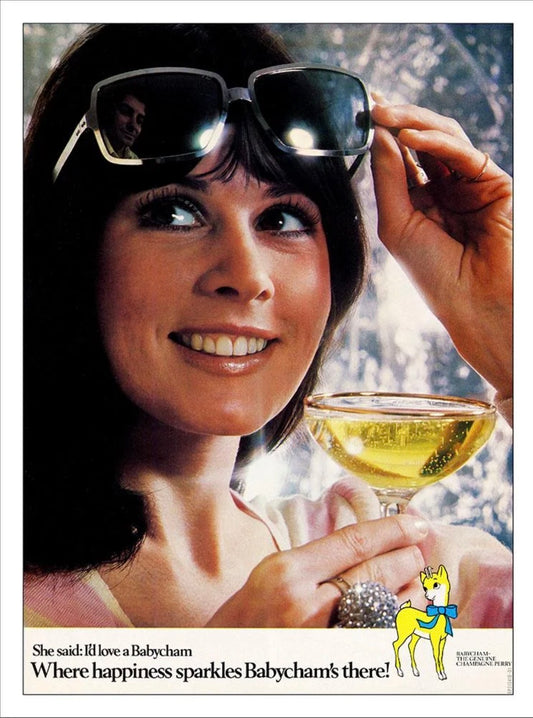 I’d Love a Babycham Wall Print