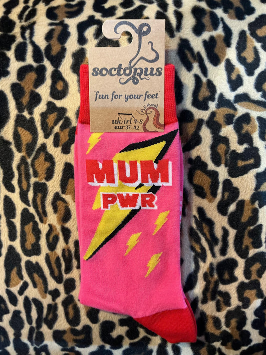 Socktopus Mum Power Socks