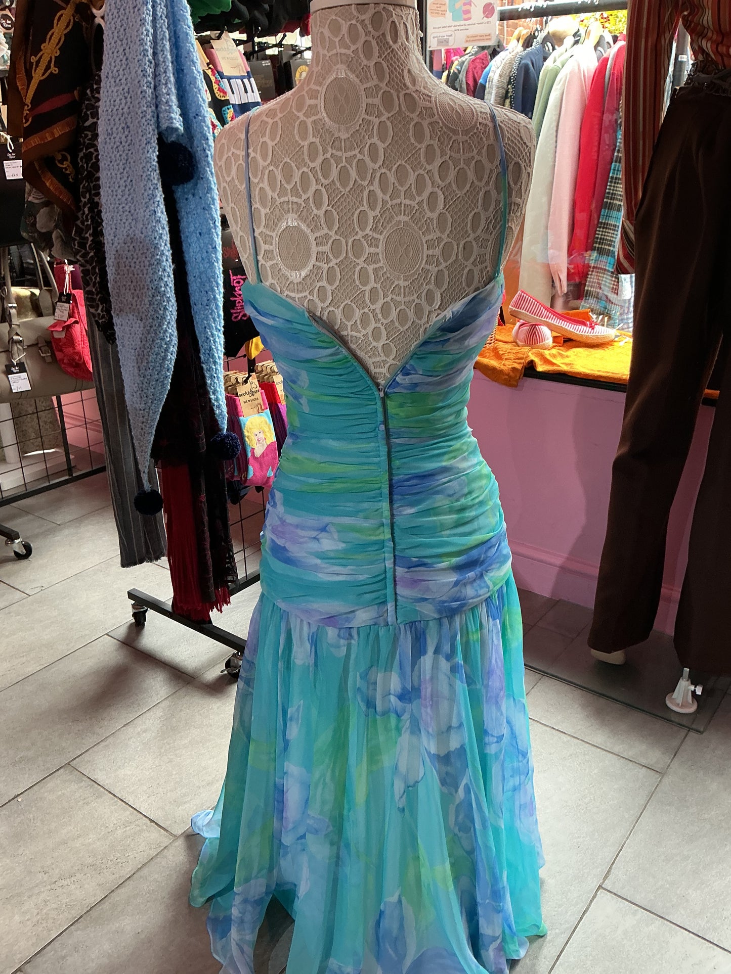 90s Vintage Parigi Formalwear Dress