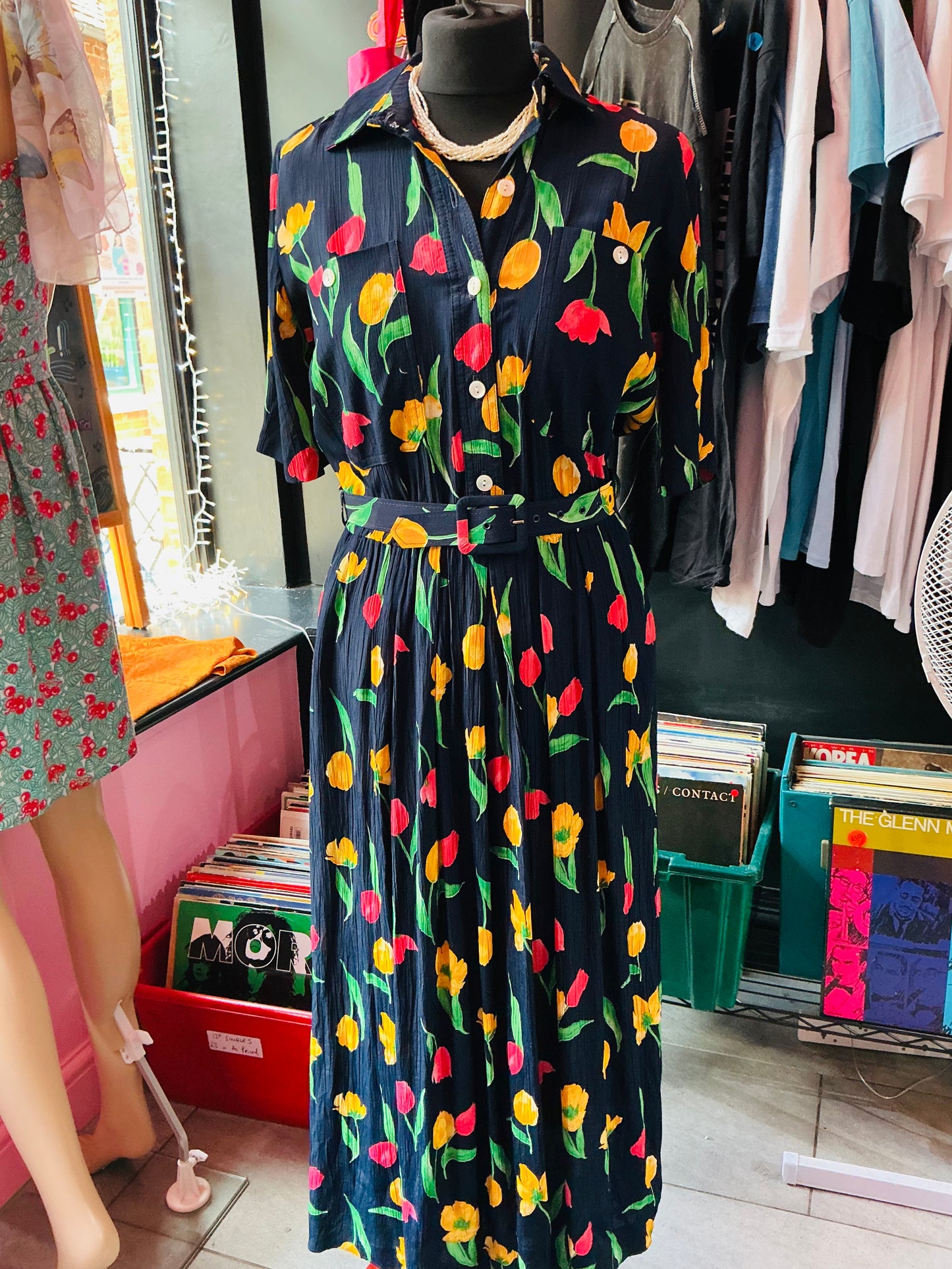 Mandy Marsh Tulip Print Dress