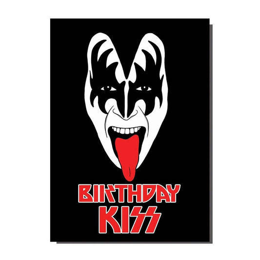 Birthday Kiss Greetings Card