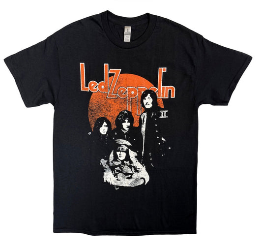 Led Zeppelin Orange Band Top