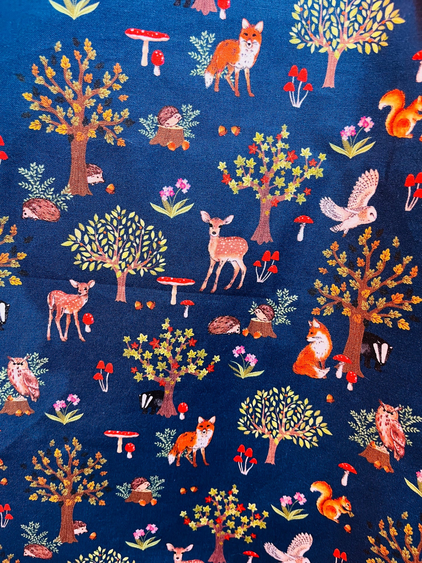 Handmade Vintage Fabric Tote Bag