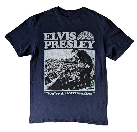 Elvis Presley ‘your a heartbreaker’ Band Top