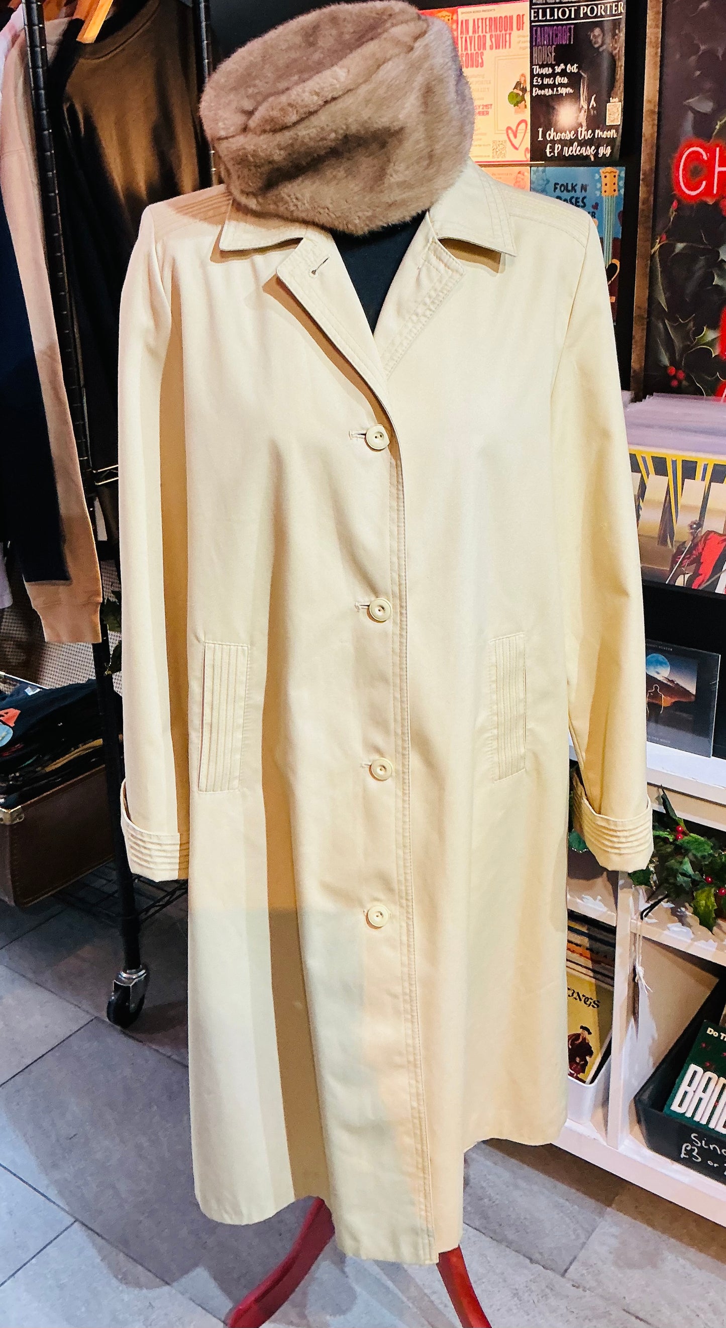 Yellow Dannimac Trench Coat