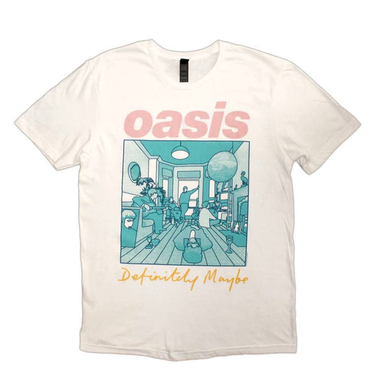 Oasis Definitely Maybe Band Top