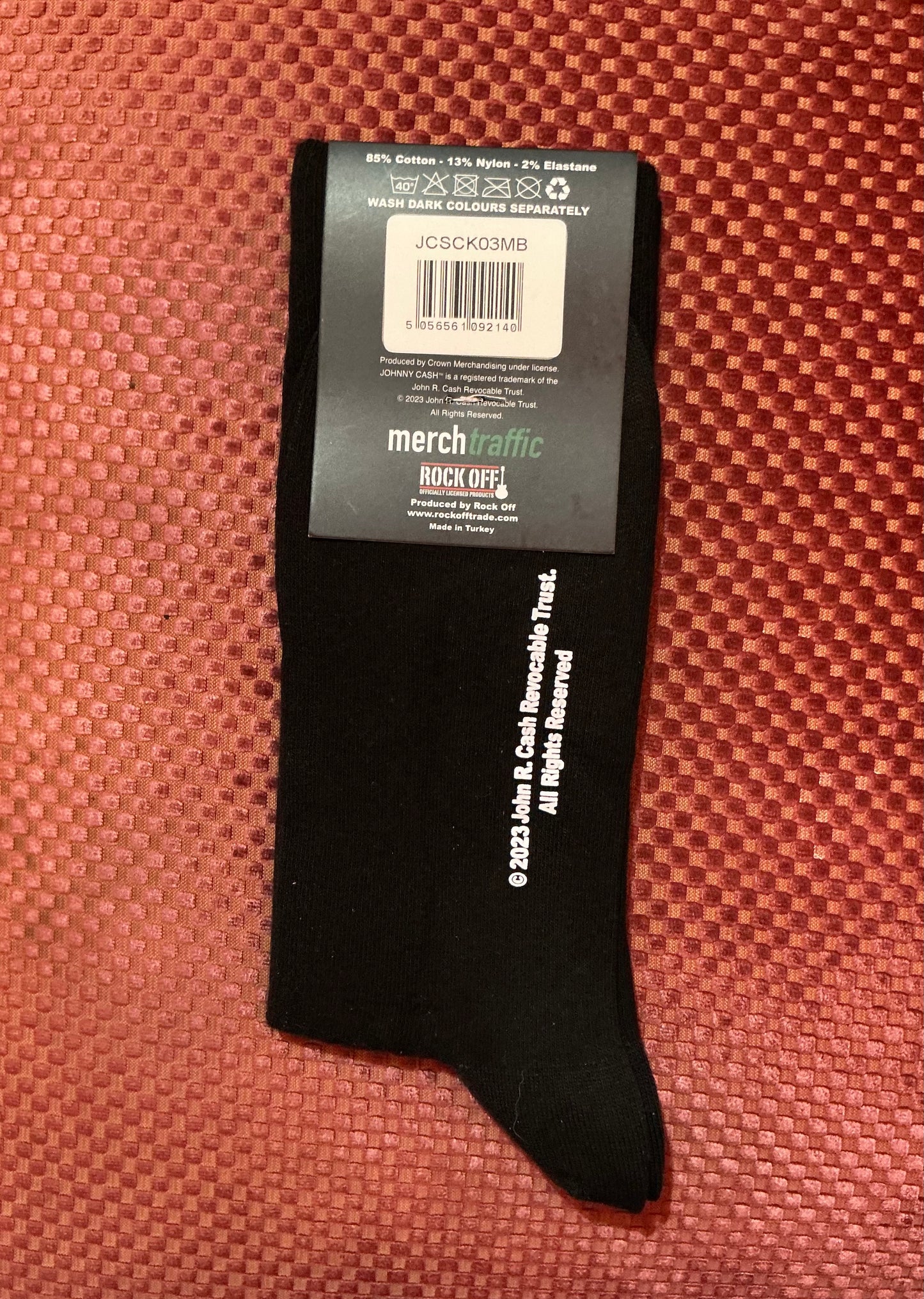Johnny Cash Socks