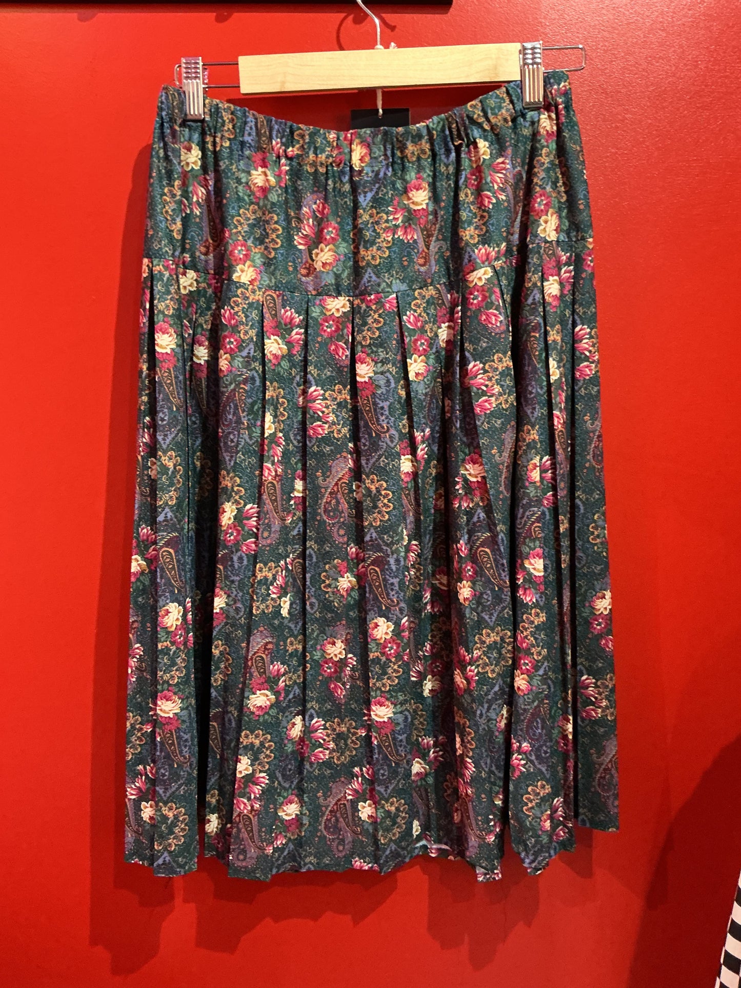 Vintage Debenhams Paisley Floral Skirt