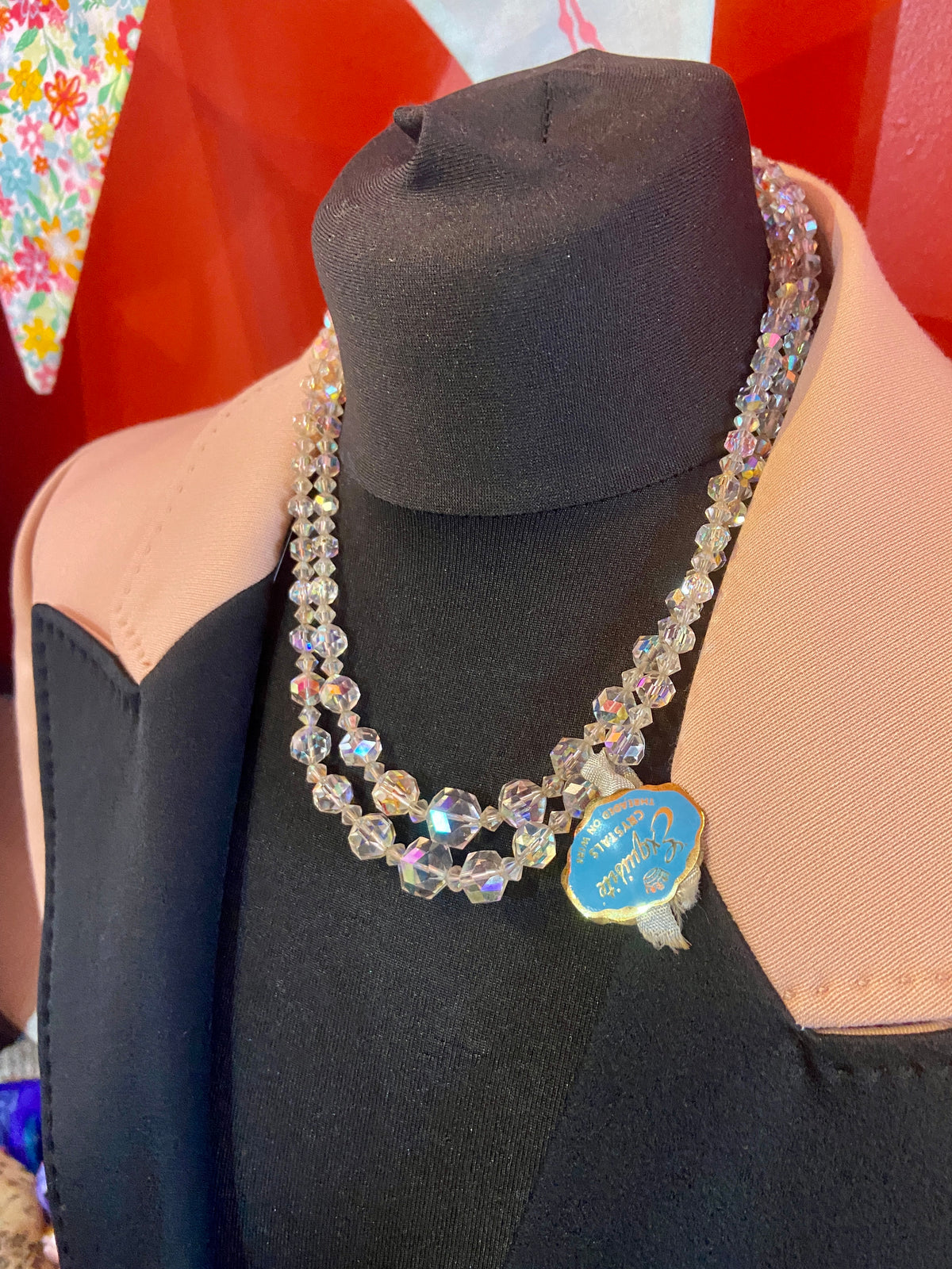 Swarovski Crystal Layered Necklace