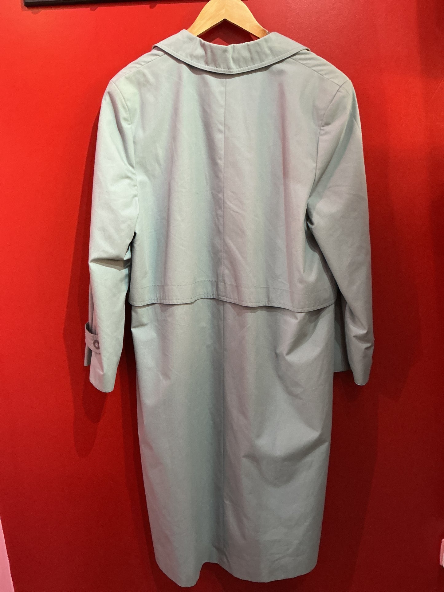 Light Blue Dannimac Trench Coat