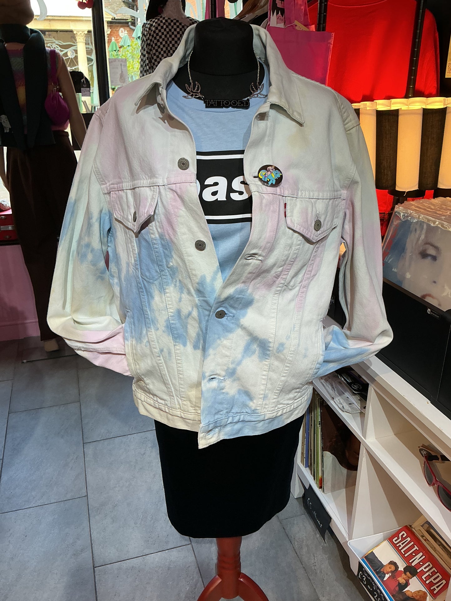 Tie Dye Levi Strauss Denim Jacket