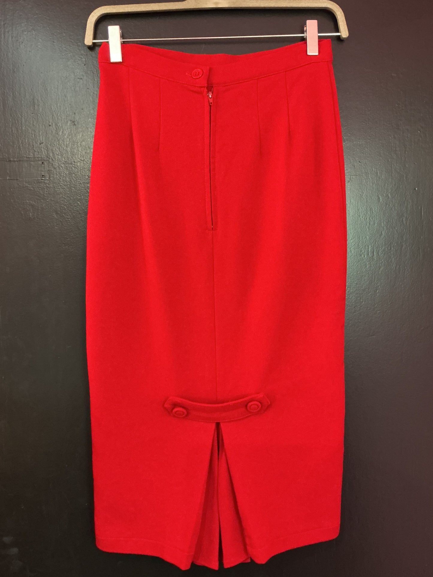 Hell Bunny Red Wiggle Skirt