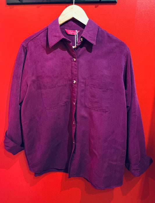 1990s Vintage Richards Purple Shirt