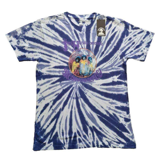 Purple Tie Dye Jimi Hendrix Band Top