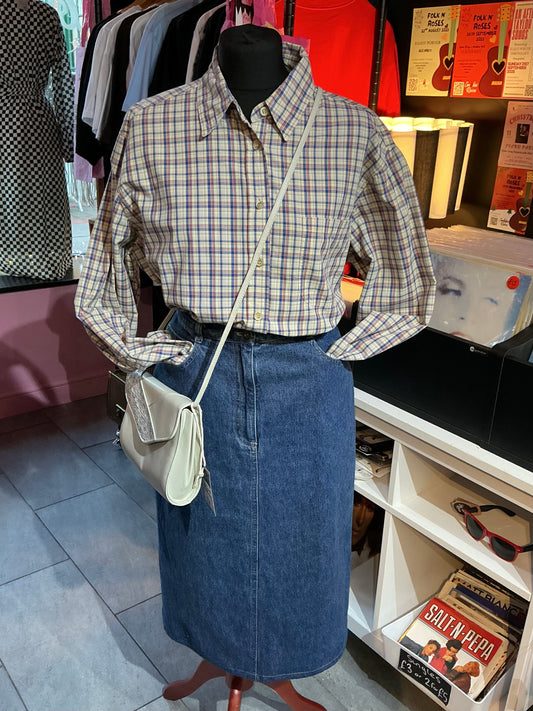 1990s Vintage St Michael Checked Shirt