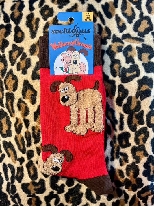 Socktopus Fluffy Gromit Socks