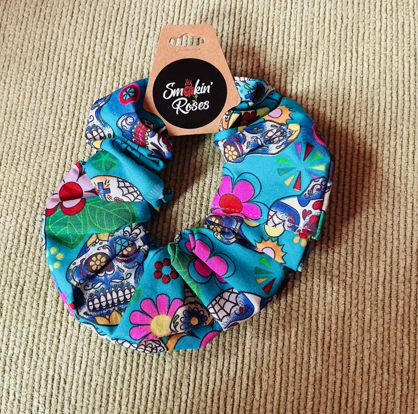 Handmade Vintage Fabric Scrunchies