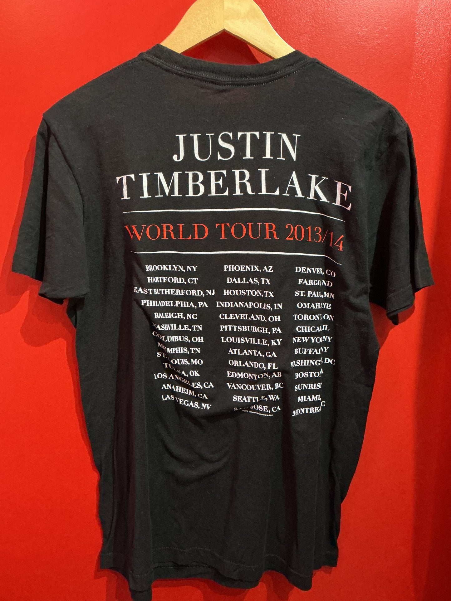 Justin Timberlake Tour Top