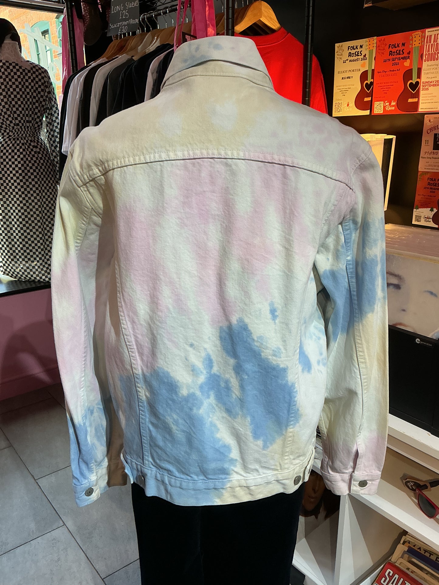 Tie Dye Levi Strauss Denim Jacket