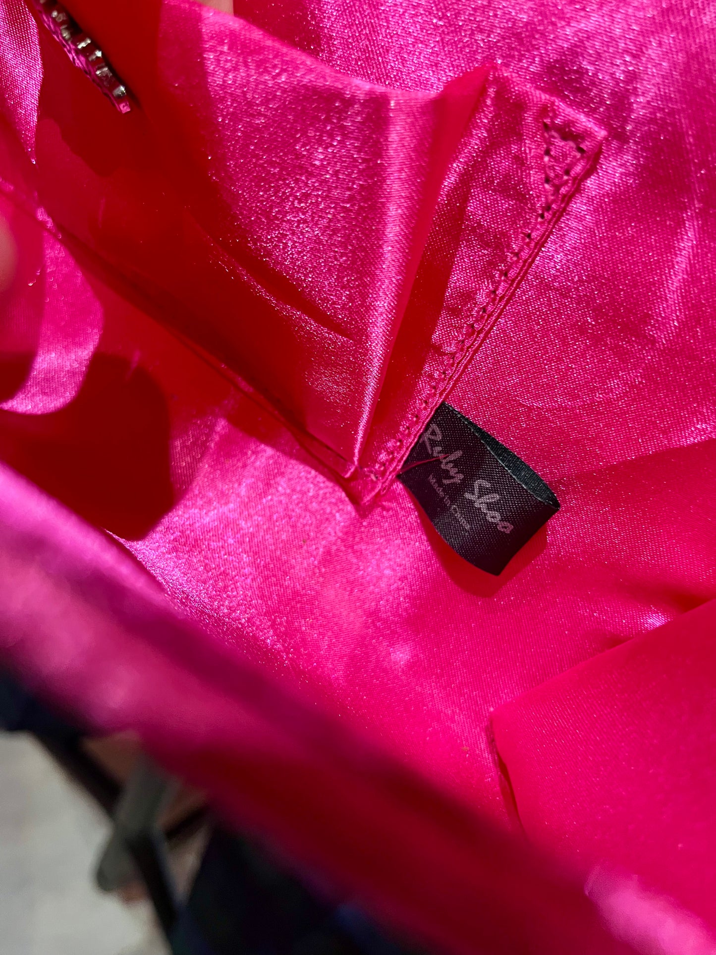 Fuchsia Pink New Ruby Shoo Clutch Bag