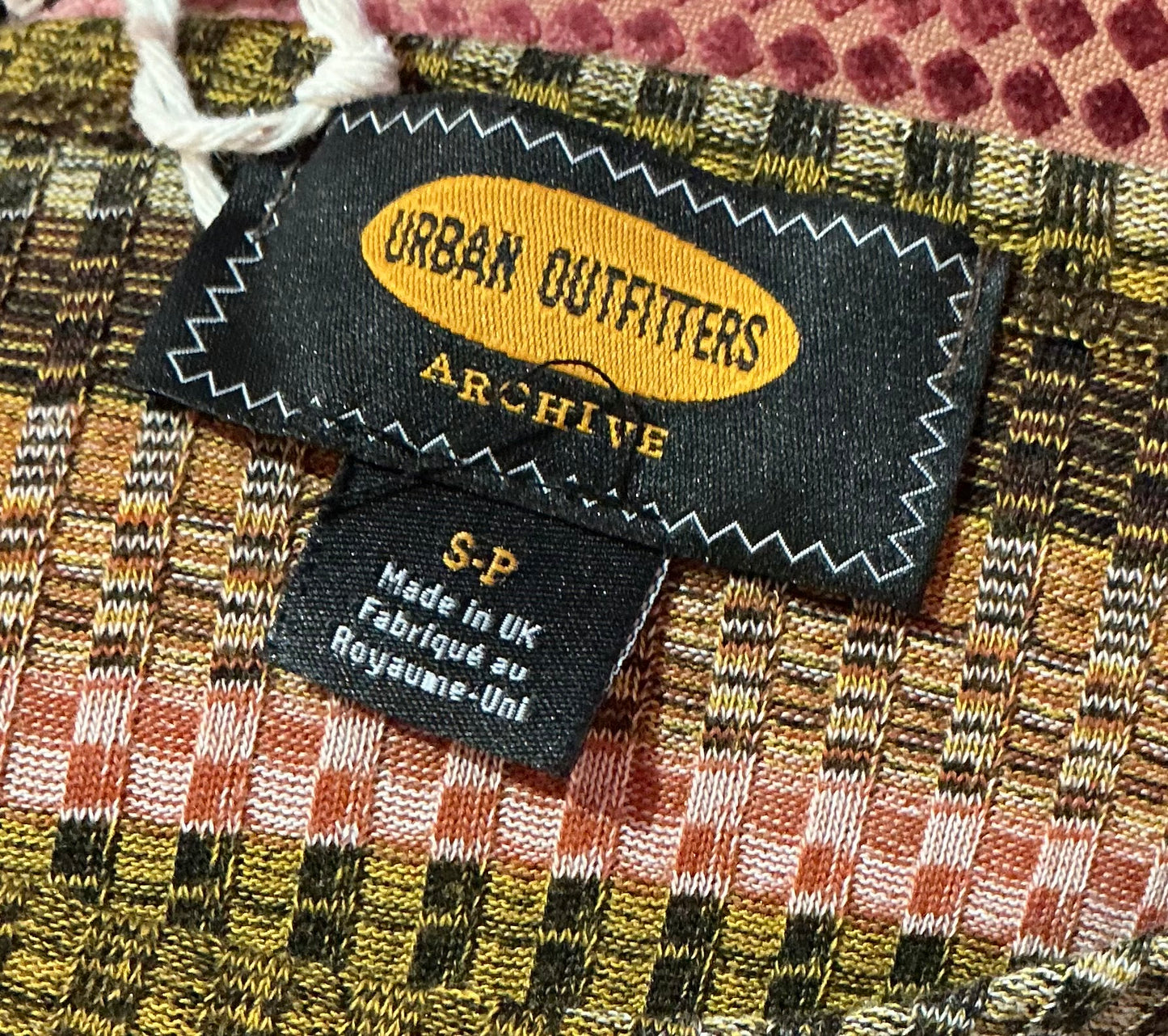 Urban Outfitters Autumnal Coloured Striped Maxi Dress