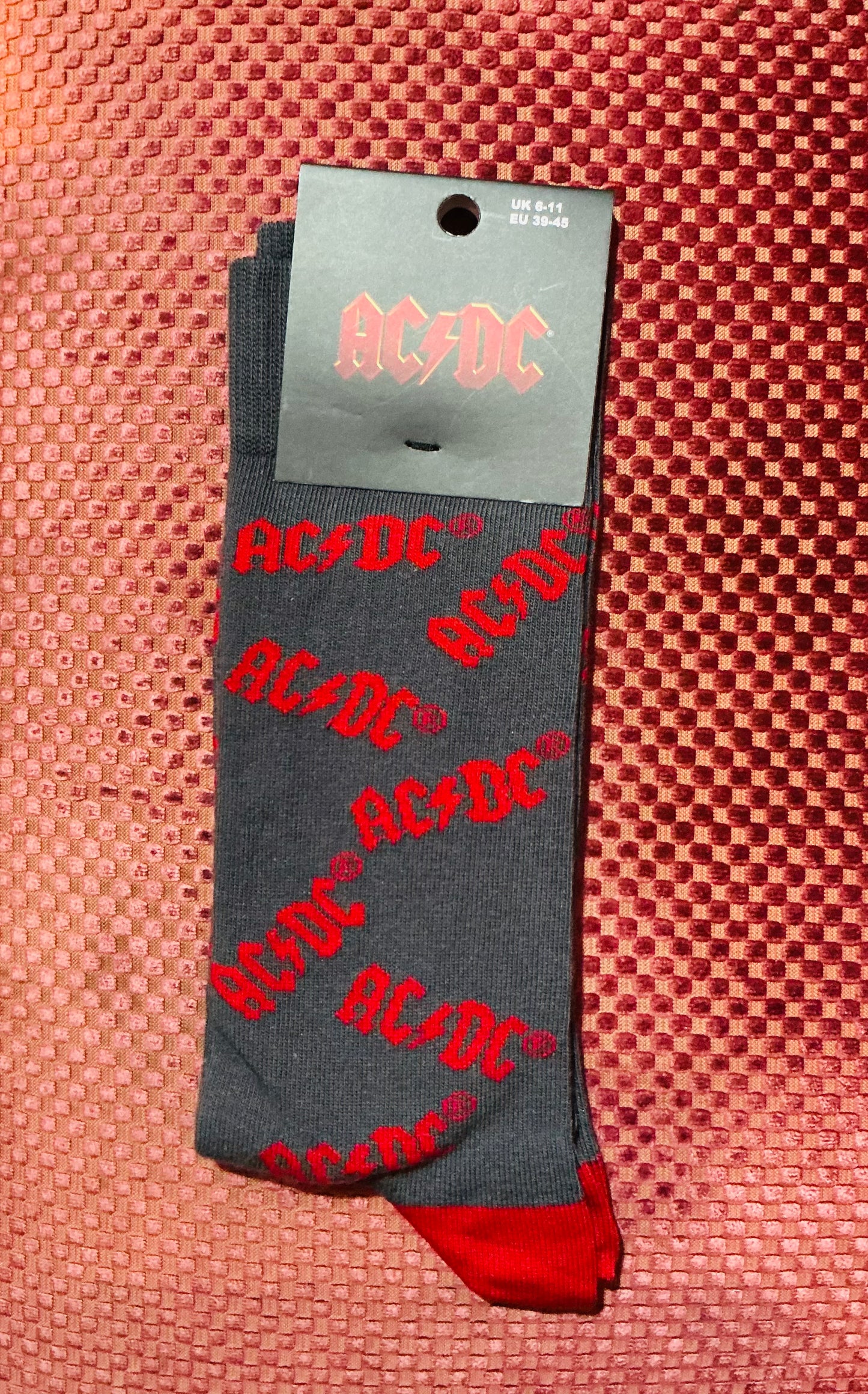 AC/DC Unisex Band Socks