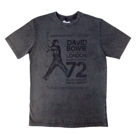 David Bowie London 1972 Concert Band Top