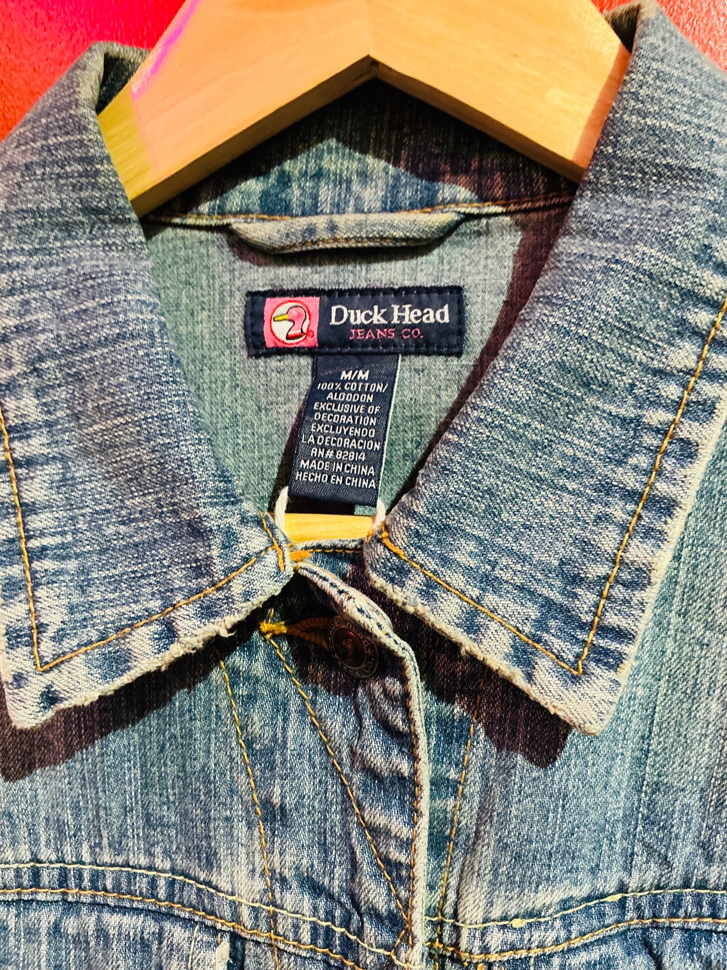 Amy Winehouse Printed Blue Denim Jacket