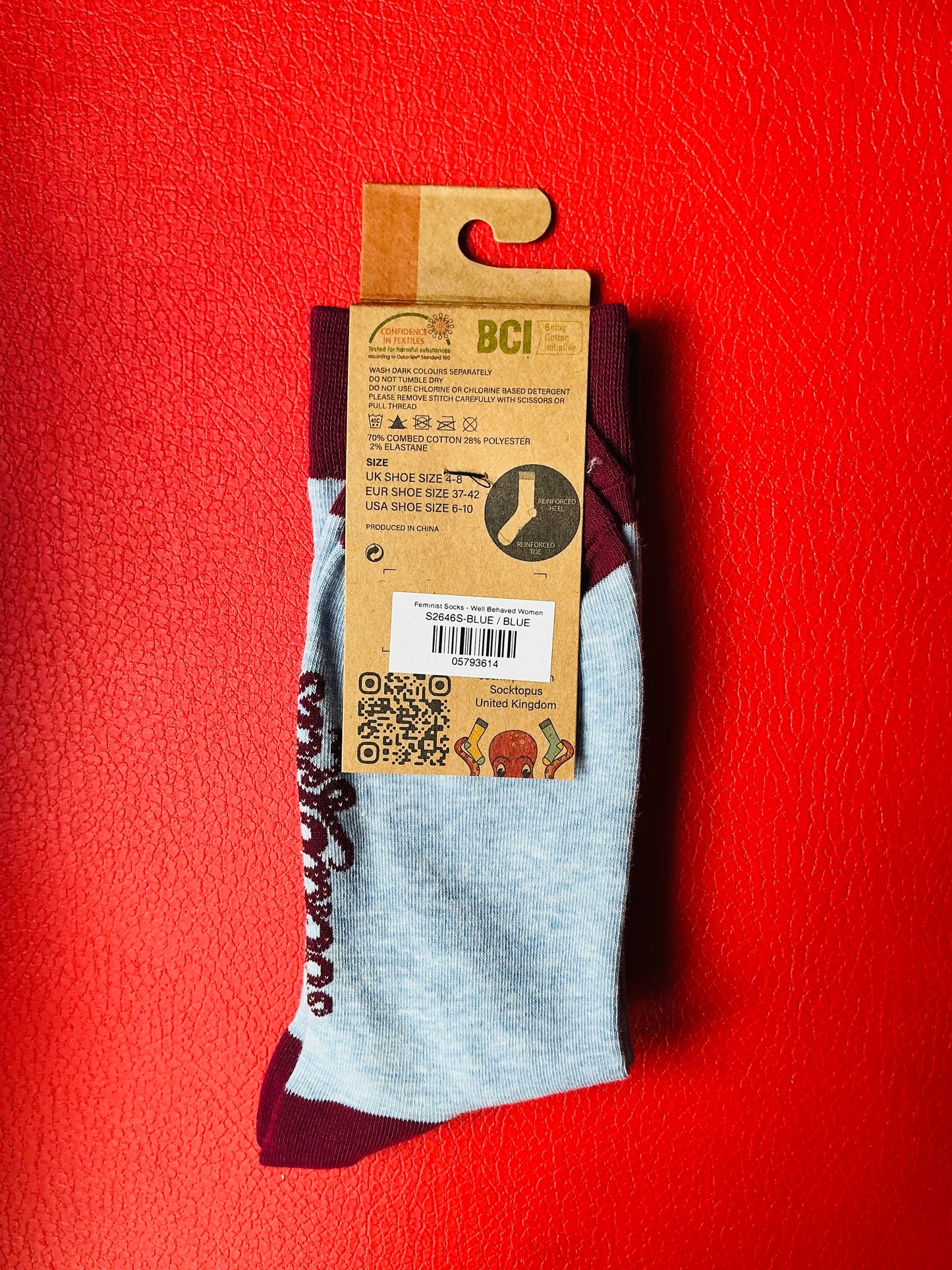 Socktopus Feminism Socks