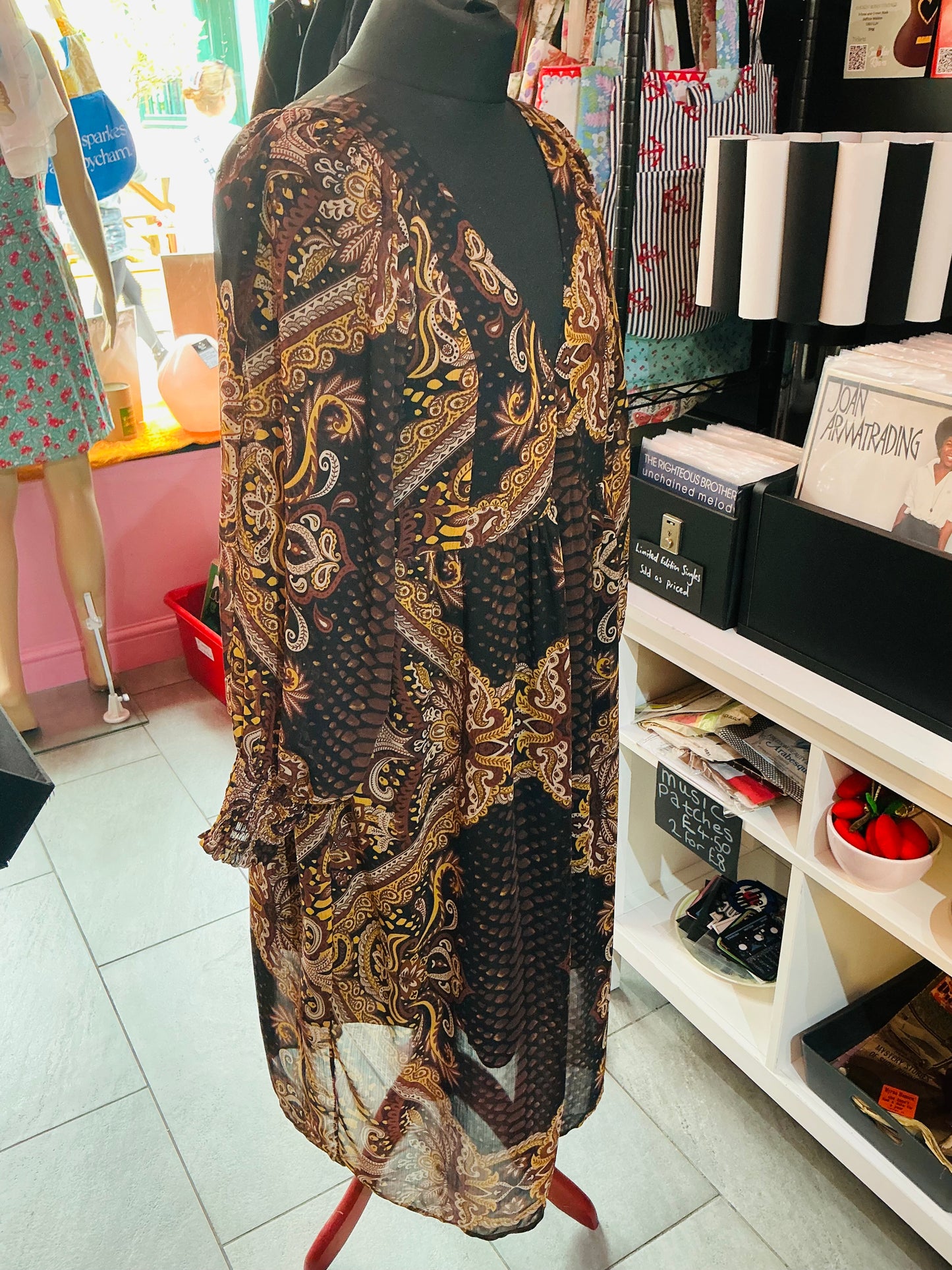 1970s Style Smock Dress
