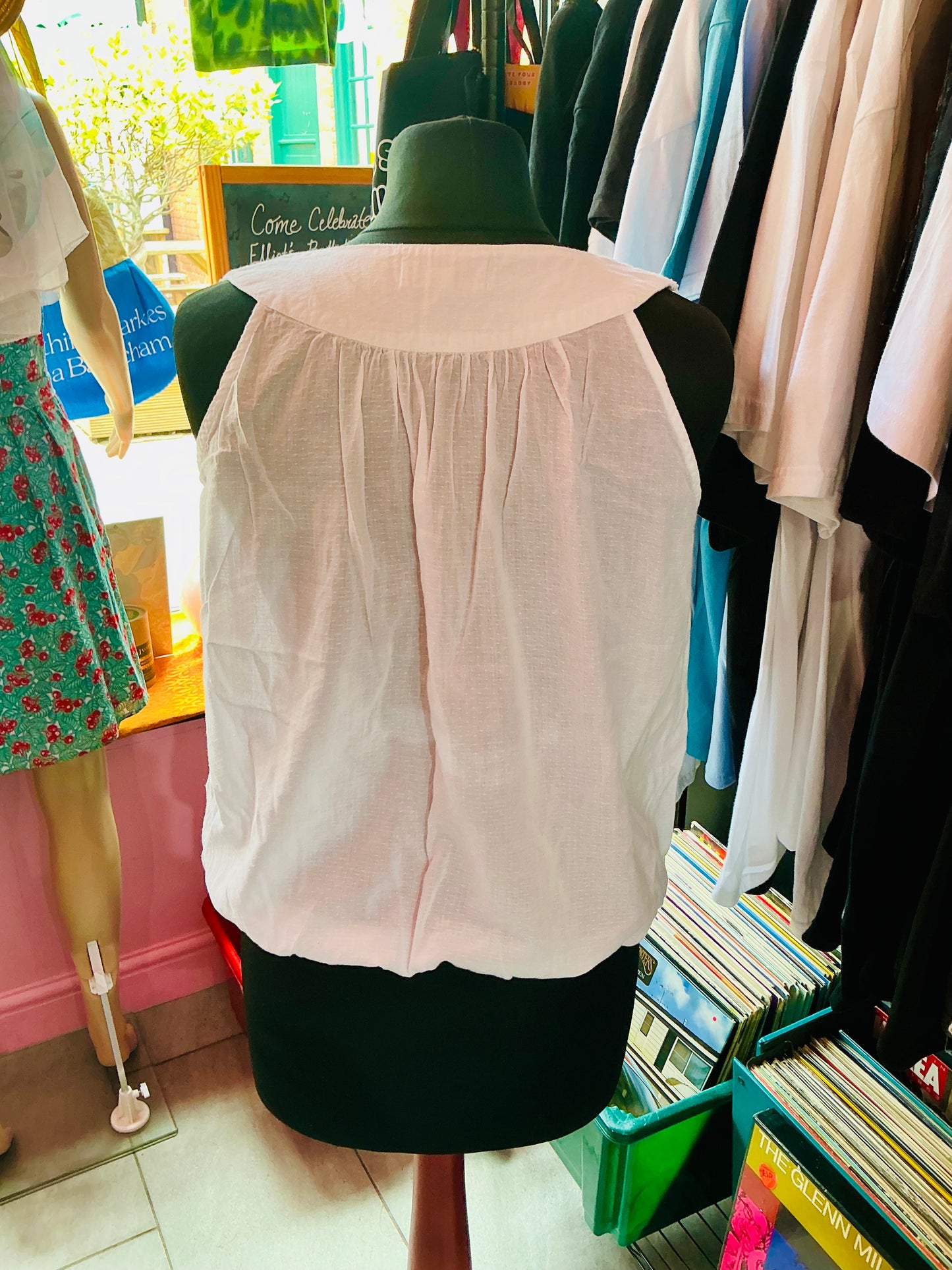 Chelsea Girl White Lace Tanktop