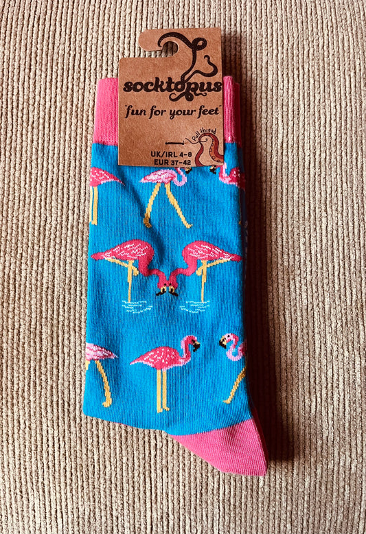 Socktopus Flamingo Socks