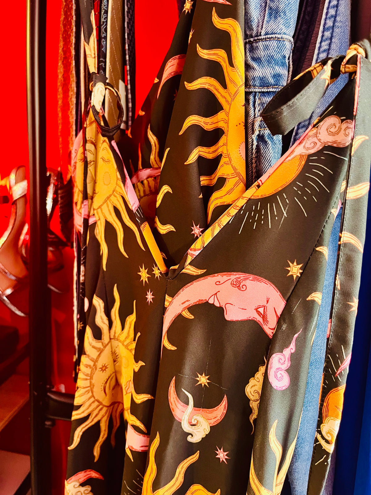 Celestial Sun and Moon Cosmic Drifters Jumpsuit
