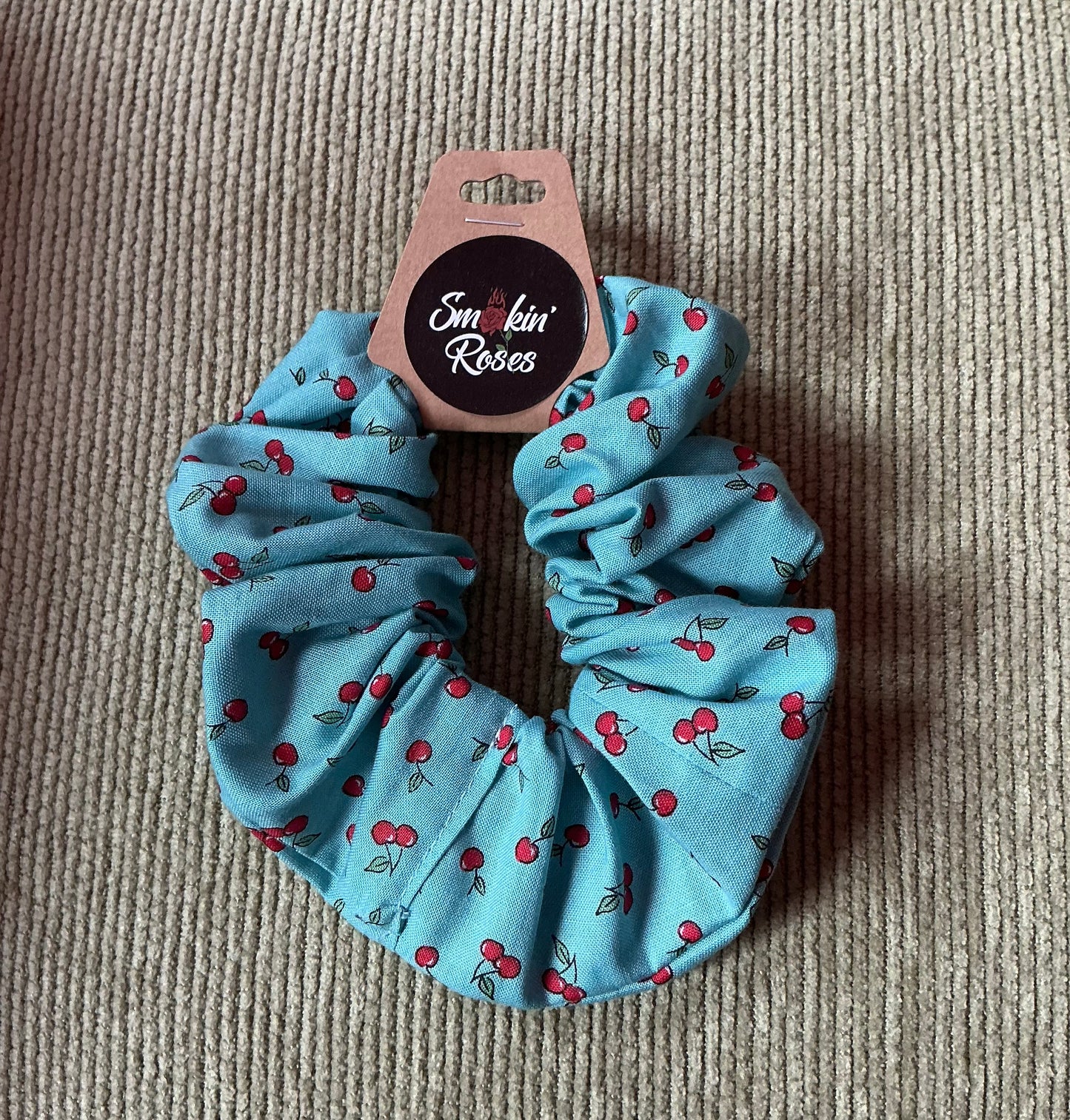 Handmade Vintage Fabric Scrunchies